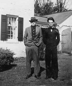 James McLellan Sr. and Jr. (L to R; 1945)