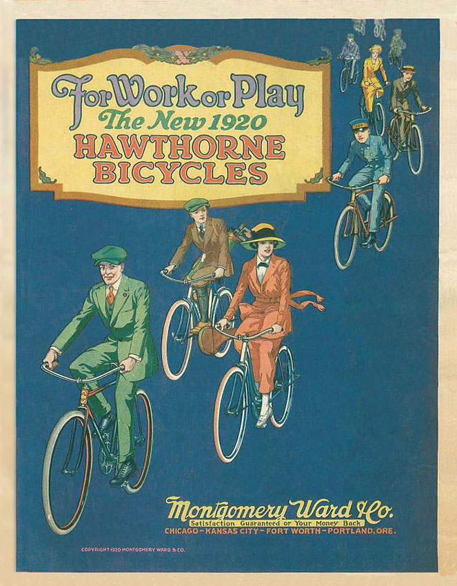 Hawthorne Bicycles catalog from 1920