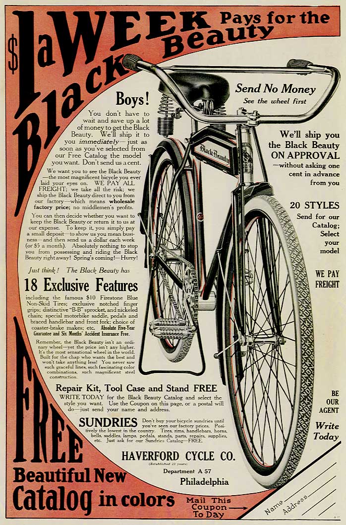 1919 Black Beauty Ad