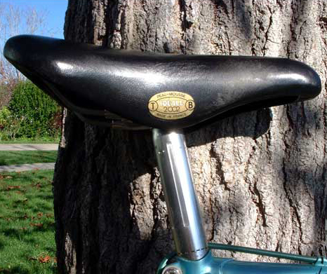 Ideale 2002 leather seat and Spidel seatpost