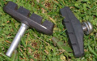There are two pad types, post and bolt (l & r)